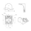 RAM® Vertical Swing Arm Base