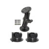 RAM® Double Ball Mount with Two RAM® Twist-Lock™ Suction Cup Bases