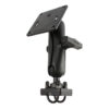 RAM® Double U-Bolt Mount with 75x75mm VESA Plate for .75