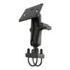 RAM® Double U-Bolt Mount with 75x75mm VESA Plate for 1
