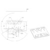 RAM® Lift Truck Overhead Guard Base with Ball - E Size