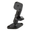 RAM® Double Ball Diamond Plate Mount - A Size Medium