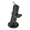 RAM® Drill-Down Double Ball Mount with 3/8