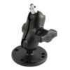 RAM® Drill-Down Double Ball Mount with 1/4