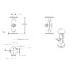 RAM® Double Ball Mount with #6-32 Hardware for Garmin GPSMAP + More