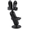 RAM® Double Ball Mount for Lowrance Eagle 4 & 5, Hook² & Reveal Series
