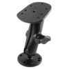 RAM® Drill-Down Double Ball Mount for Humminbird Piranha + More