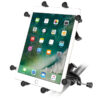 RAM® X-Grip® Mount with Yoke Clamp Base for 9