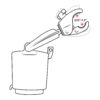 RAM® Level Cup™ 16oz Drink Holder with RAM® Tough-Claw™ Mount