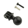 RAM® Drill-Down Mount with Double Socket Arm with Action Camera Adapter