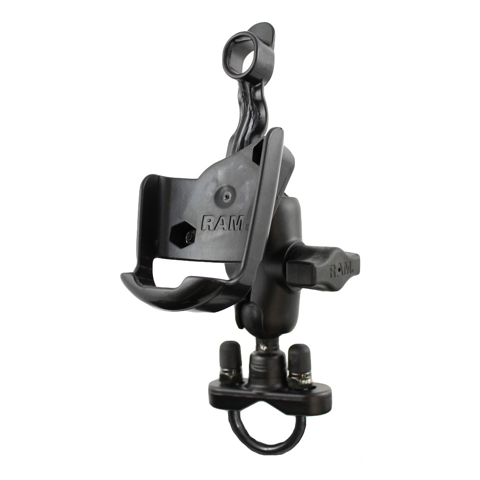 RAM Handlebar U-Bolt Double Ball Mount for Lowrance AirMap 600C + More (RAM-B-149Z-LO3U) (sku 54126) main image 0