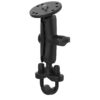 RAM® Handlebar U-Bolt Double Ball Mount 1/4