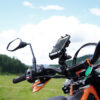 RAM® Quick-Grip™ Phone Mount with Handlebar U-Bolt Base - Medium