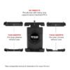 RAM® Quick-Grip™ Pro XL Phone Mount with Handlebar U-Bolt Base - Medium