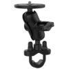 RAM® Handlebar U-Bolt Double Ball Mount 1/4