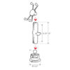 RAM® X-Grip® Large Phone Mount with Twist-Lock™ Suction Cup - Long