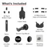 RAM® Quick-Grip™ Pro Phone Mount with Twist-Lock™ Suction Cup - Medium