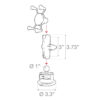 RAM® X-Grip® Phone Mount with RAM® Twist-Lock™ Suction Cup