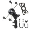 RAM® X-Grip® Large Phone Mount with Brake/Clutch Reservoir Base - Short