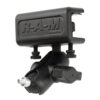 RAM® Glare Shield Clamp Double Ball Mount with 1/4