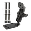 RAM® Offset Reservoir Cover Double Ball Mount