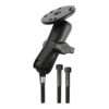 RAM® Handlebar Clamp Mount with M8 Bolts and Round Plate - Medium