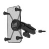 RAM® X-Grip® Large Phone Mount with Grab Handle & A-Pillar M6 Bolt Base