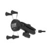 RAM® X-Grip® Phone Mount with Grab Handle & A-Pillar M6 Bolt Base