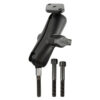 RAM® Motorcycle Handlebar Clamp Mount with M8 Bolts - Medium