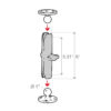 RAM® Double Socket Arm - B Size Long
