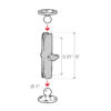 RAM® Double Socket Arm - B Size Long