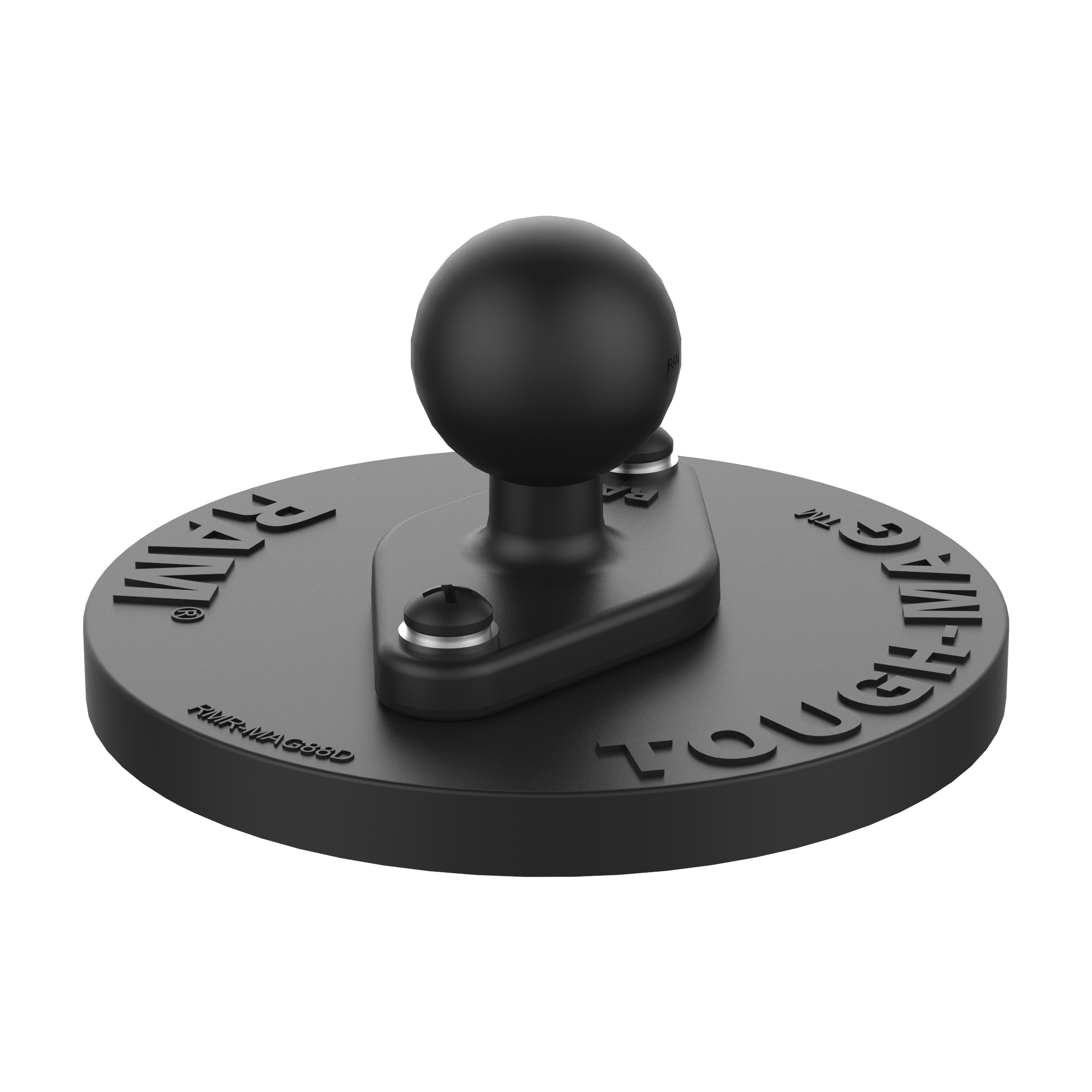 RAM® Tough-Mag™ 88MM Diameter Magnetic Ball Base - B Size - The Mount Depot