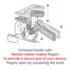 RAM® Finger-Grip™ Universal Holder with 3
