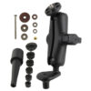 RAM® Motorcycle Fork Stem Mount with 1/4