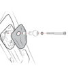 RAM® Grab Handle & A-Pillar M6 Bolt Replacement Kit with Ball Base