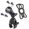 RAM® X-Grip® Phone Mount with RAM® Tough-Claw™ Small Clamp Base - Short