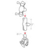RAM® X-Grip® Phone Mount with RAM® Tough-Claw™ Small Clamp Base - Medium
