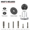 RAM® Gim-Ball™ Fishfinder Gimbal Base Adapter