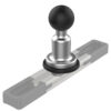 RAM® Aluminum Track Ball Base with T-Bolt Attachment - B Size