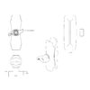 RAM® Double Socket Arm with Jam Nut - D Size Medium