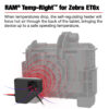 RAM® Temp-Right™ Dock Heating Module for Zebra ET6x & Getac ZX10