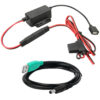 GDS® Modular 30-64V Hardwire Charger with USB-A to DC Cable