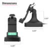 GDS® Uni-Conn™ Tilt & Swivel Dock with USB-C