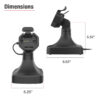 GDS® Uni-Conn™ Powered Tilt & Swivel Dock with USB-C + Data