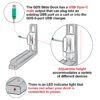 GDS® Slide Dock™ with Power Delivery & Drill Down Base