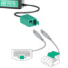 Locking GDS® Tough-Dock™ + Dual USB-A for Samsung Tab A11+ & Tab A9+