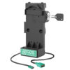 GDS® Uni-Conn™ Locking Spring Loaded Power + Single USB-A Dock