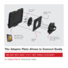 GDS® Roto-Mag™ 3-in-1 Grip Handle Accessory for Zebra ET4x 8” Tablet