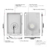 IntelliSkin® Thin-Case™ for iPad 10th & 11th Gen (Rear Pogo Pads) - Gray