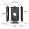 IntelliSkin® Next Gen with LED Light for Samsung Tab A 8.4 SM-T307